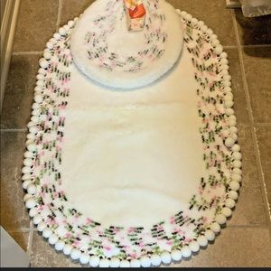 Kodel Rug & Matching Seat Cover Vintage #MN